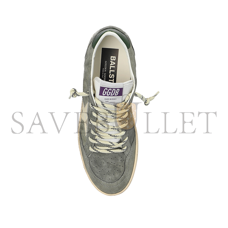GOLDEN GOOSE GREY 'BALL STAR' SPORTS SHOES GWF00117